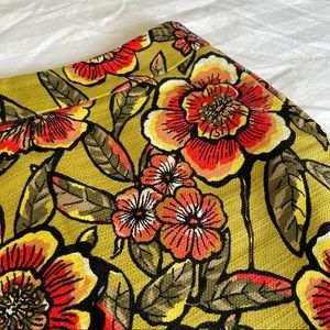 Tropical Floral Pencil Skirt
